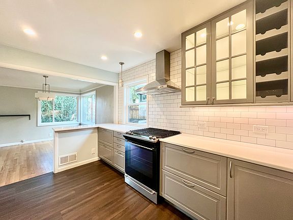 recently renovated kitchen