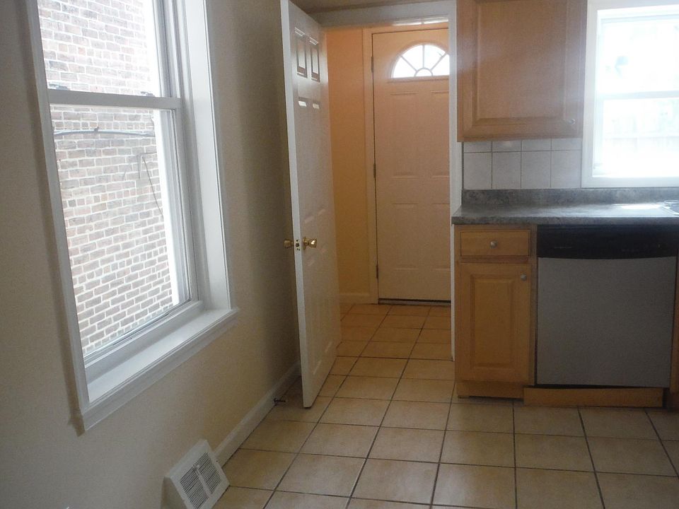Entrance to backyard from kitchen.