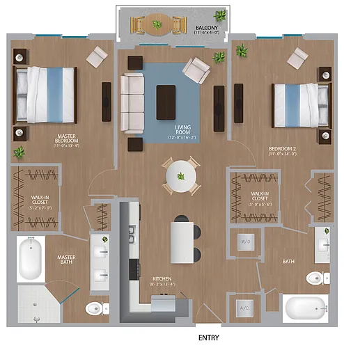 Floor plan B21