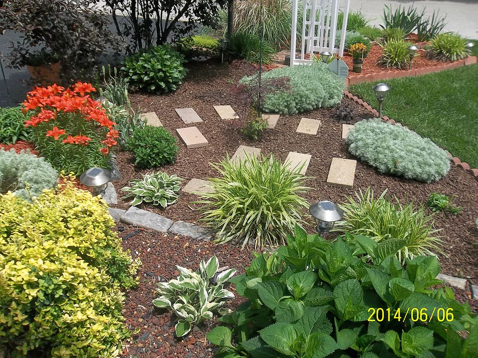 Front entrance to house