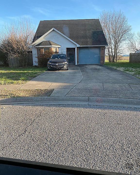 View from the culdesac 