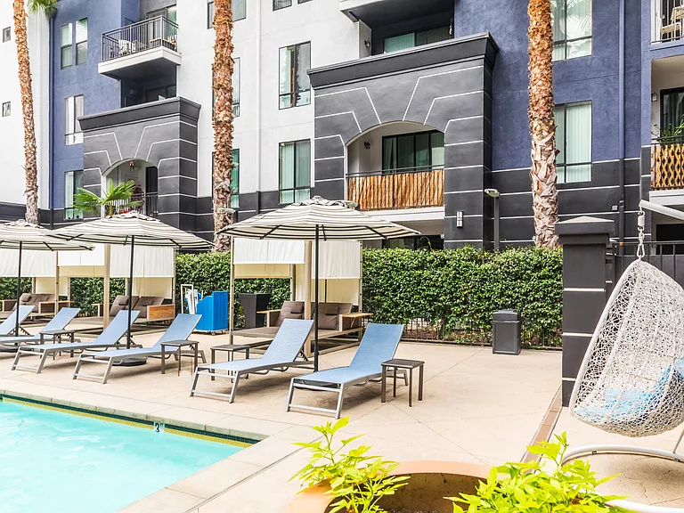 Pool Outdoor Day + Building