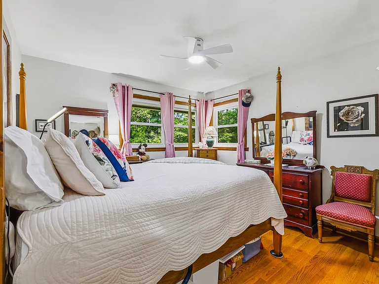 MAIN LEVEL: Back Bedroom (Hall behind camera, Front Bedroom to right)