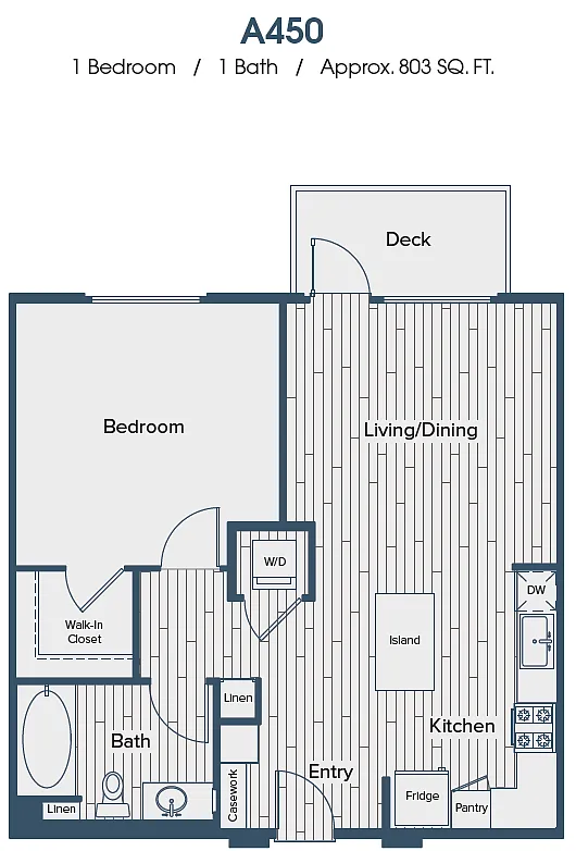 Floor plan A450