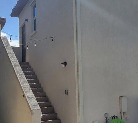 Private Entrance and Patio area