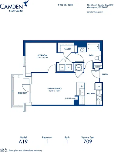 Floor plan A19