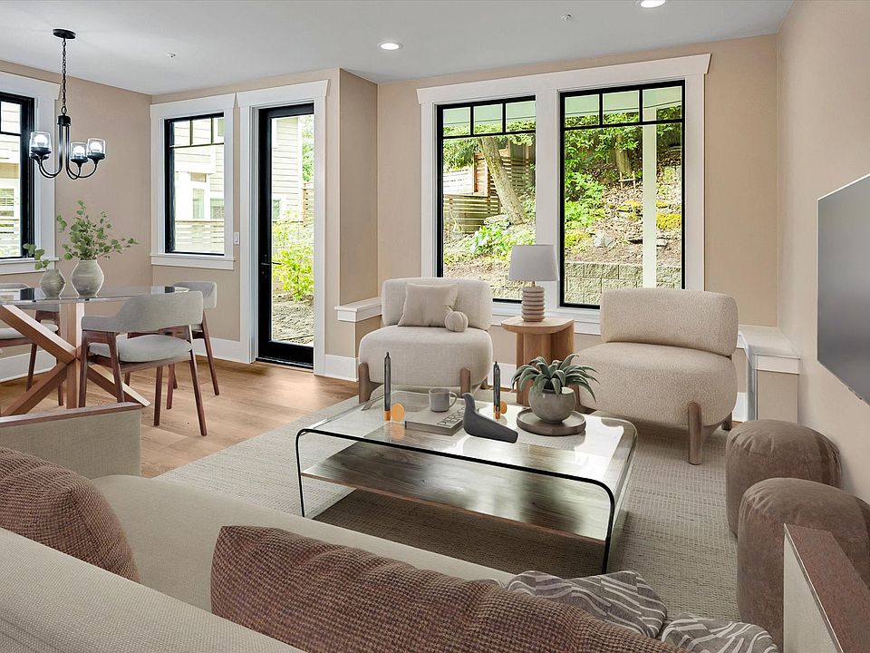 Main living area and eating area