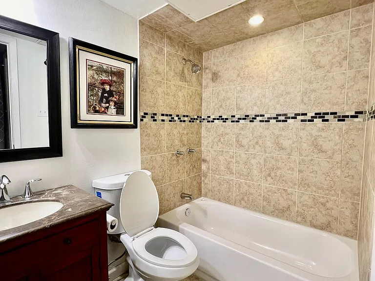 Bathroom #2, with bathtub