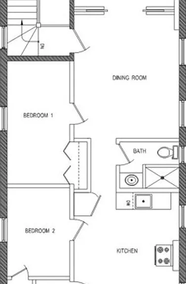Amazing 2 Bedroom + Den. Separate Living/Dining Room. Large Deck. Lots of Natural Light. — Photo 12