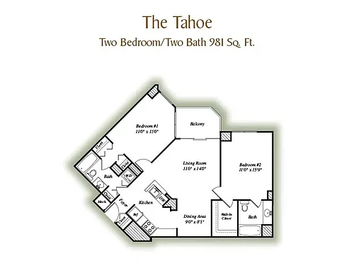 Floor plan Tahoe