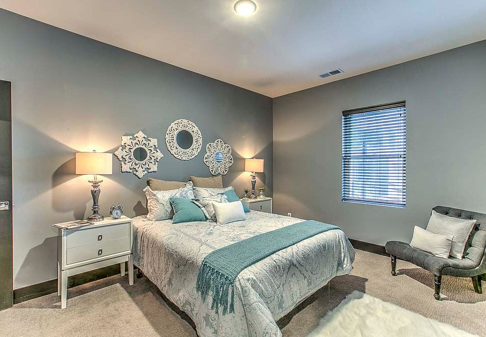 Relax in your cozy bedroom, designed for comfort and restful nights.