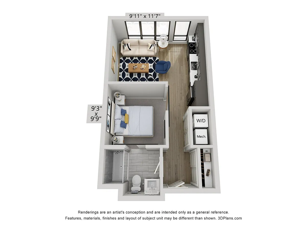 Floor plan The Saffron