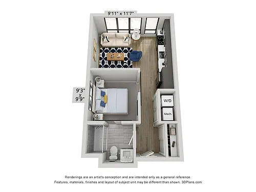 Floor plan The Saffron