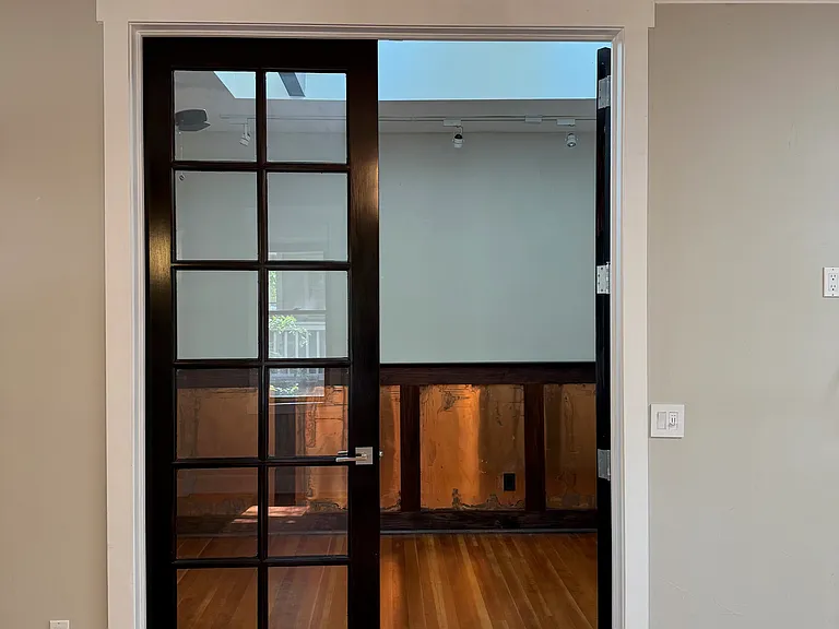 Entrance to ground floor den