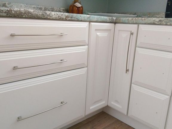 New custom cabinets and counter top and appliances