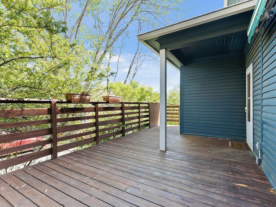 Large back deck