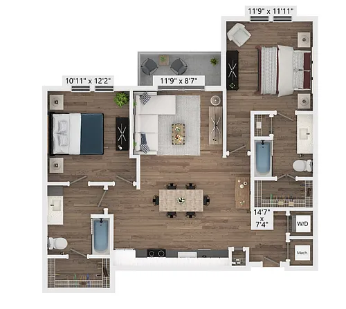 Floor plan Canna Lily