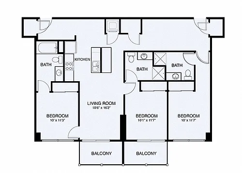 Floor plan C2-S