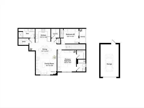 Floor plan Secretariat (B04)