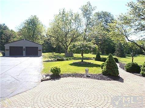 Four raised garden areas