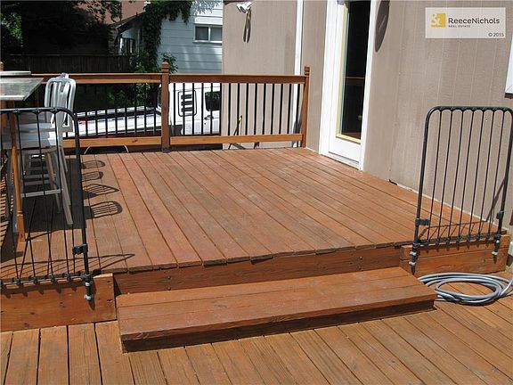 Two tiered deck total of 20 feet long. Cost 15,000 for summer fun. Bar build it