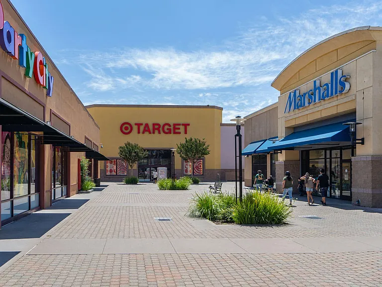Target, Marshalls and PartyCity at nearby Gateway Plaza