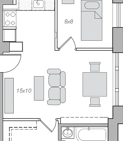 Embassy Tower Apartments — Photo 23
