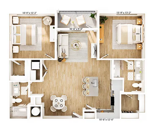 Floor plan B2
