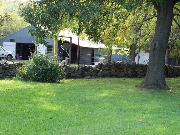 barn view from house