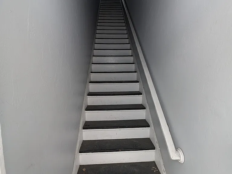 stairwell to second floor
