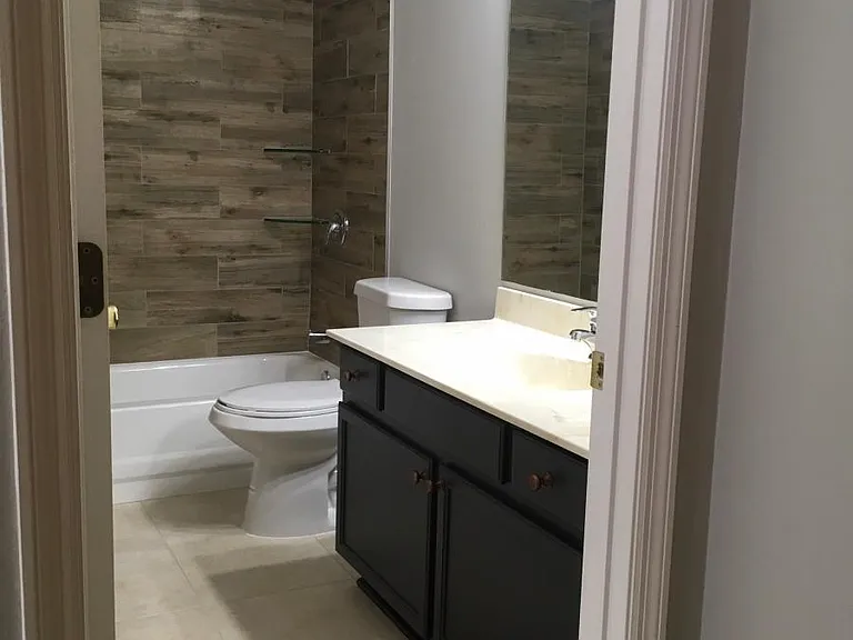 Upgraded Wrought Iron cabinets