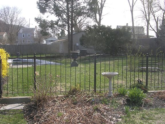 triple deep lot back yard