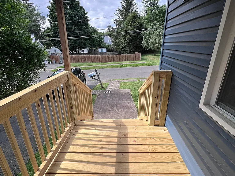 Newly Built Porch