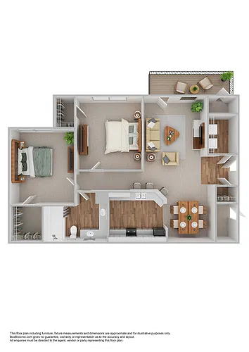 Floor plan The Lily