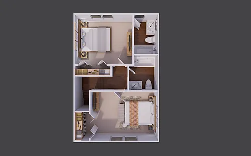 Floor plan B3
