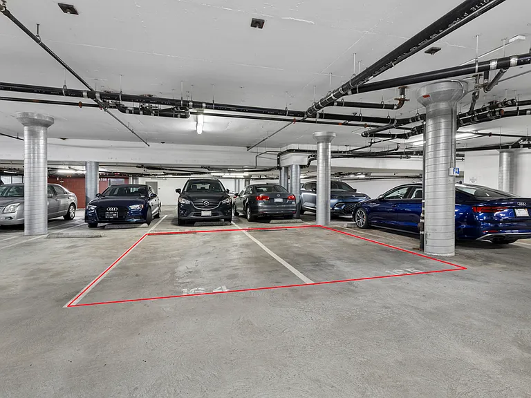 2 Parking Spaces on Same Level as Unit