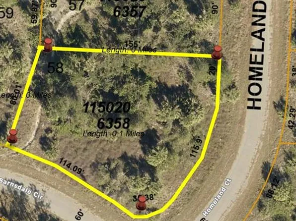 LOT 58 Barnsdale Cir Lot 58, North Pt, FL 34288