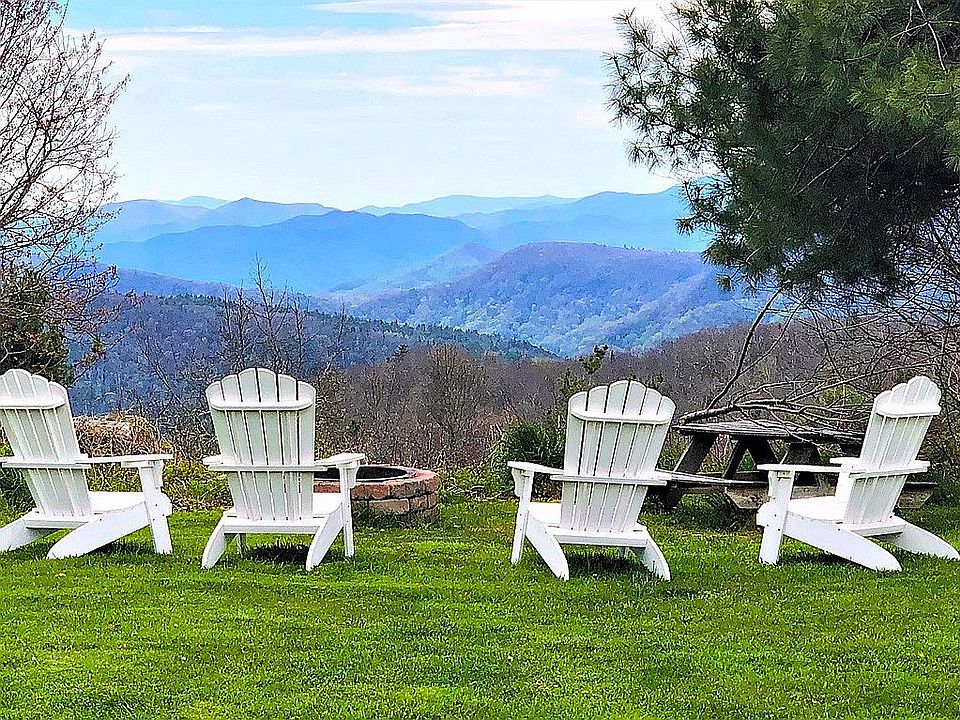 View from fire pit area