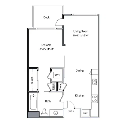 Floor plan Plan 1ZA