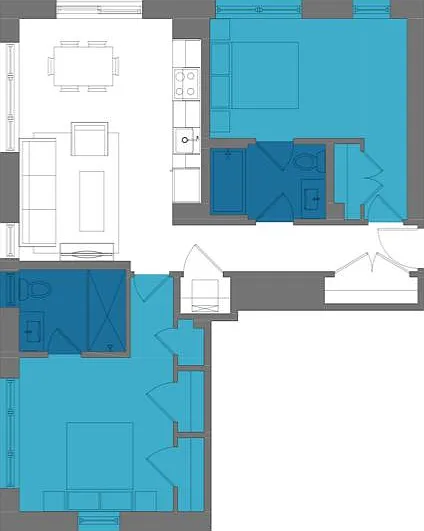 Aproximate floorplan