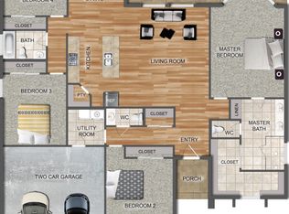 1850 Plan, Paloma Ranch Phase 1, Harlingen, TX 78552