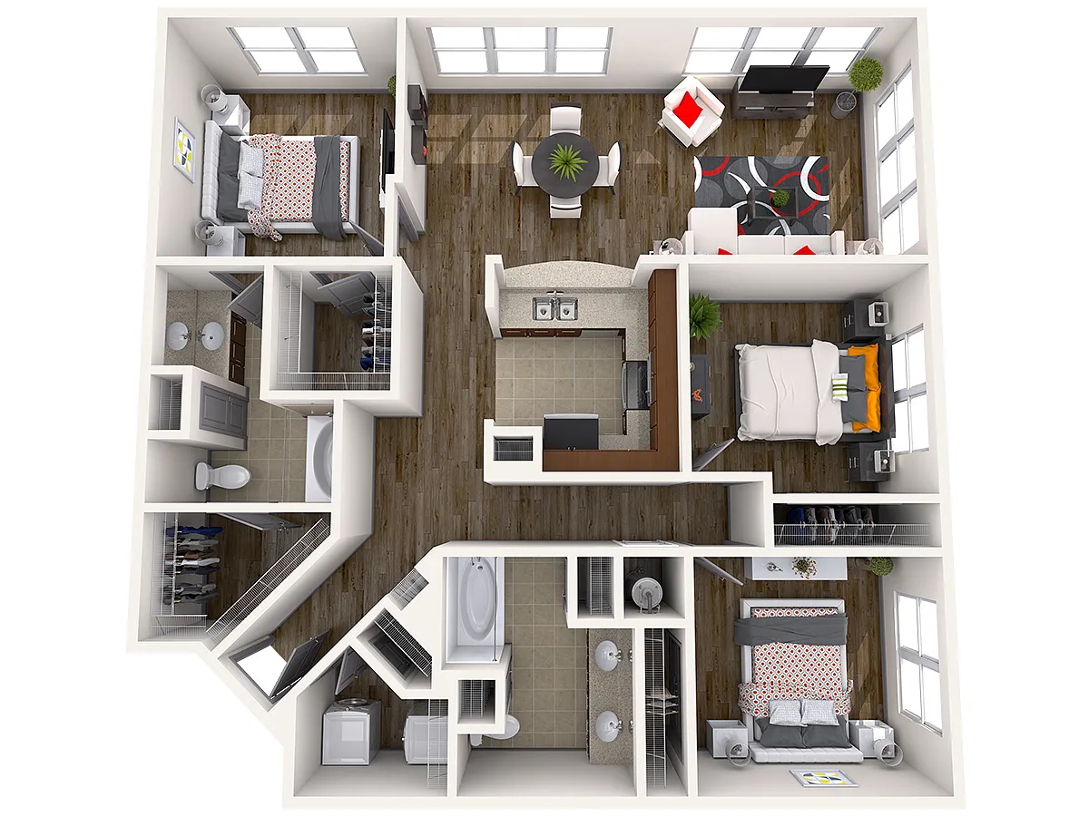 Floor plan City Flat
