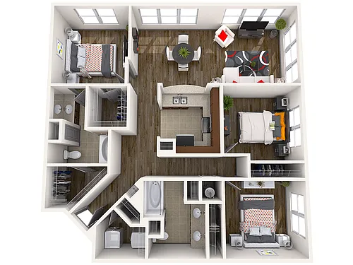 Floor plan City Flat