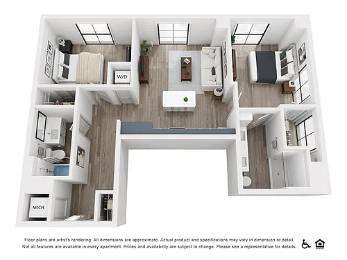 Floor plan B3