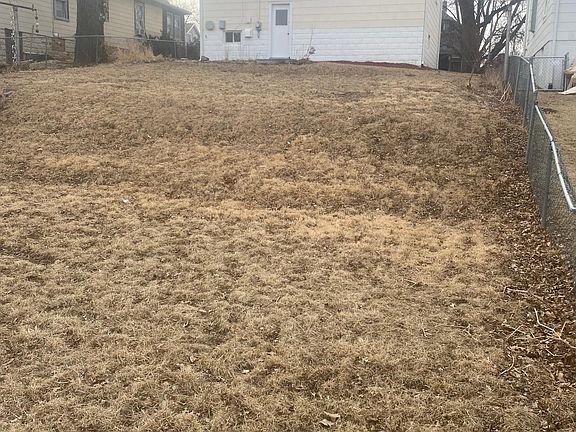 Large fenced backyard