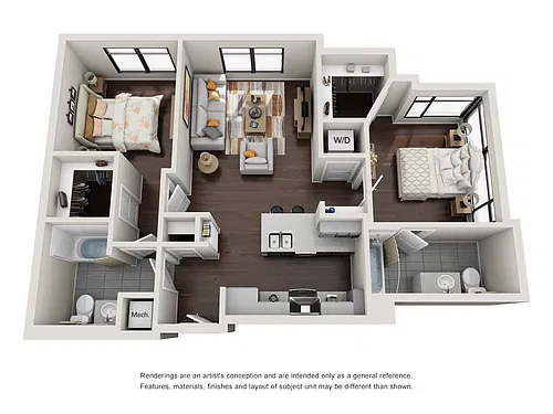 Floor plan The Radius