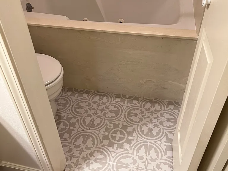 New flooring 2 years ago.