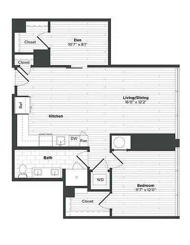 Floor plan 1M