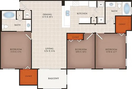 Floor plan C2A Cayman
