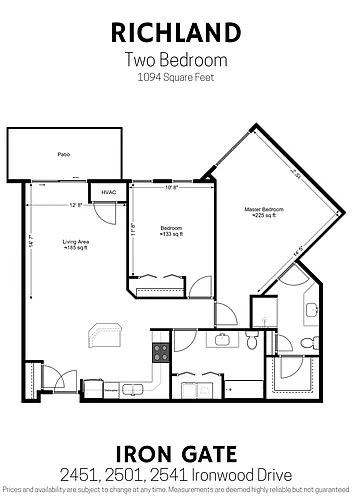 Floor plan Richland